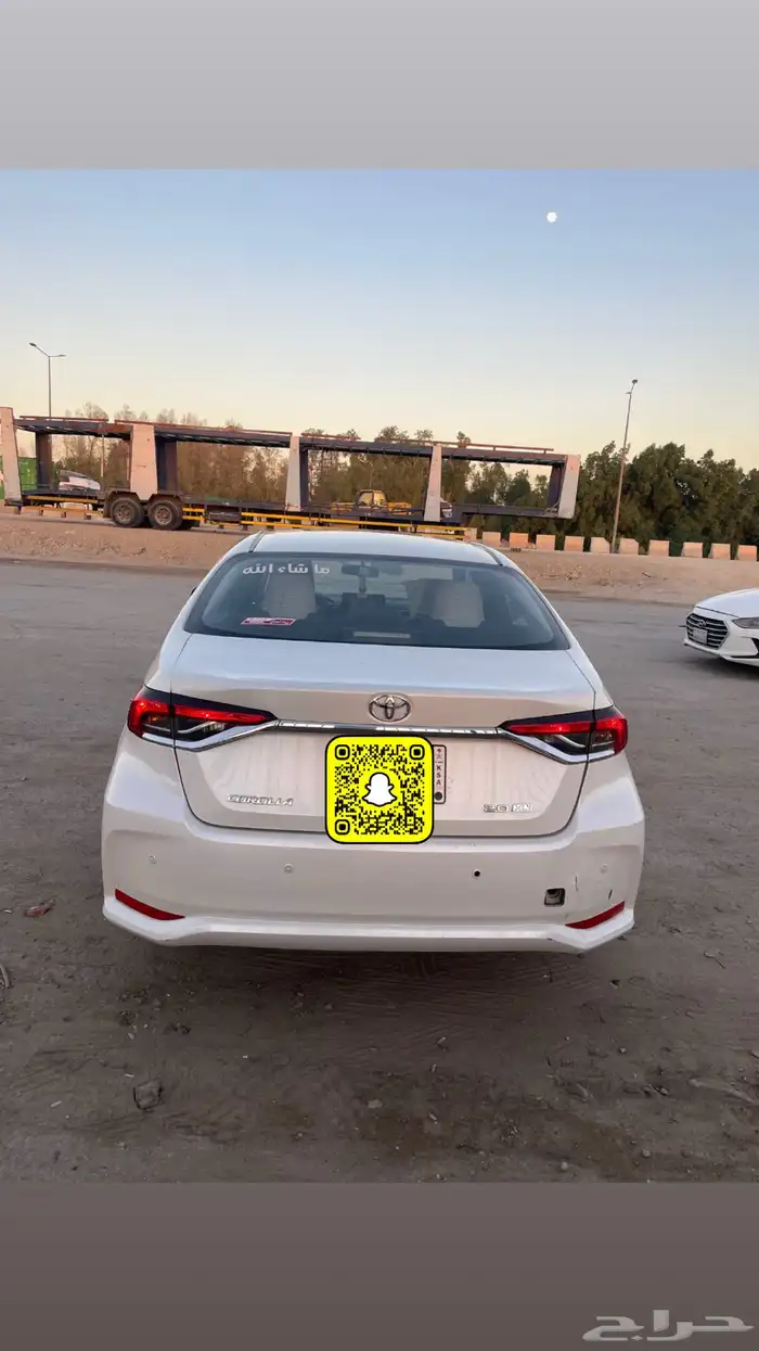 تويوتا كورولا مصدوم 4