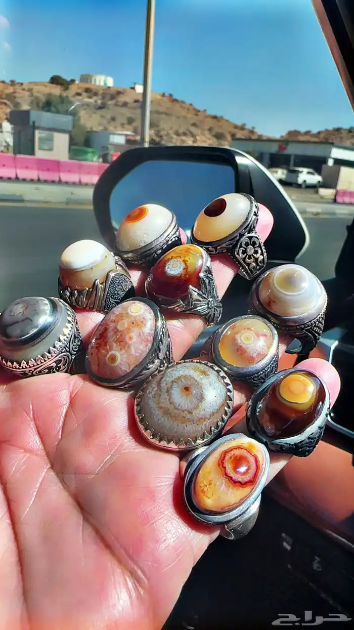 خواتم عقيق 0