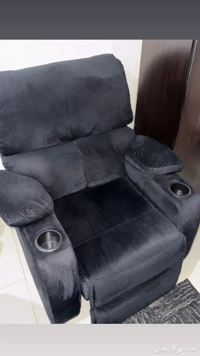 كرسي استرخاء مخمل 0