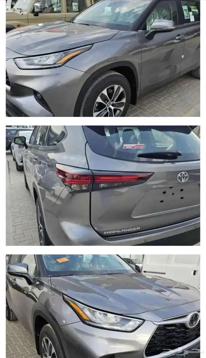 تويوتا هايلاندر GLE موديل 2025 كاش وأقساط 0