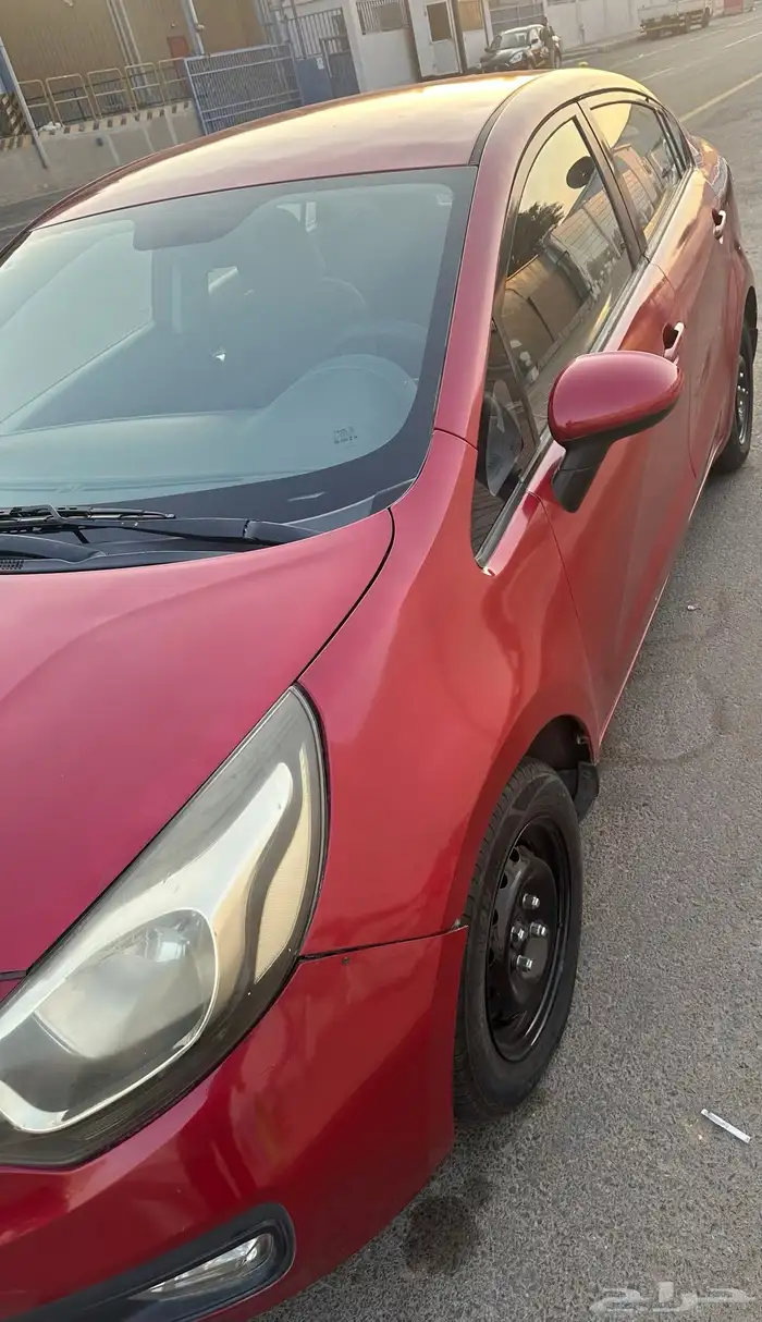 كيا ريو موديل 2013 علي السوم 1