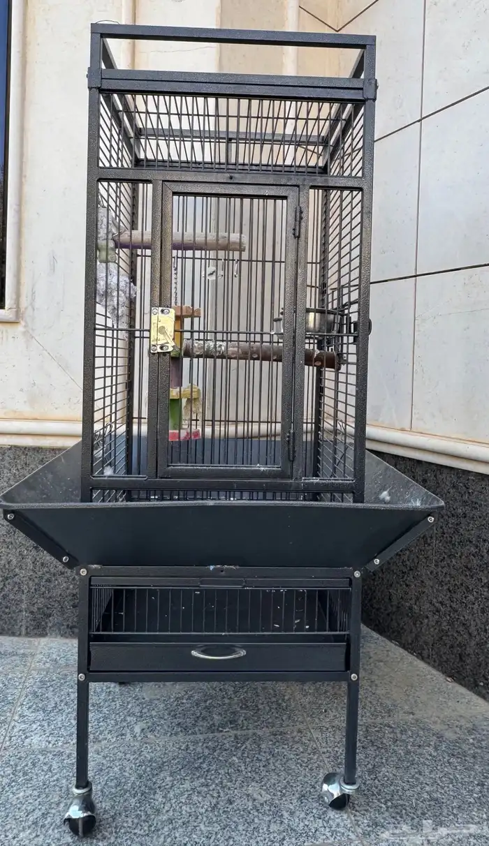 قفص مع استاند 0