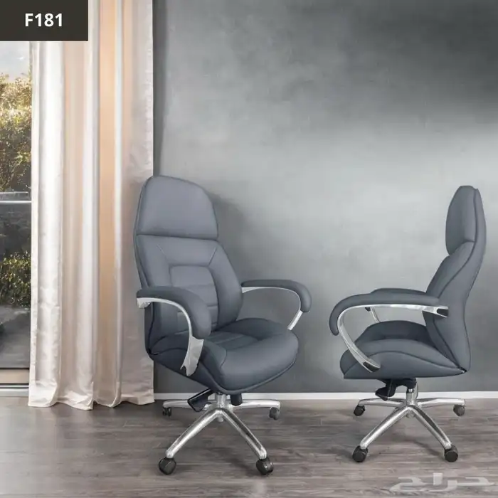 مكتبي كراسي جلد و شبك موديلات راقية بجودة سعار جملة مميزة 19