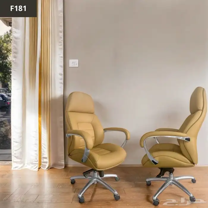 مكتبي كراسي جلد و شبك موديلات راقية بجودة سعار جملة مميزة 18