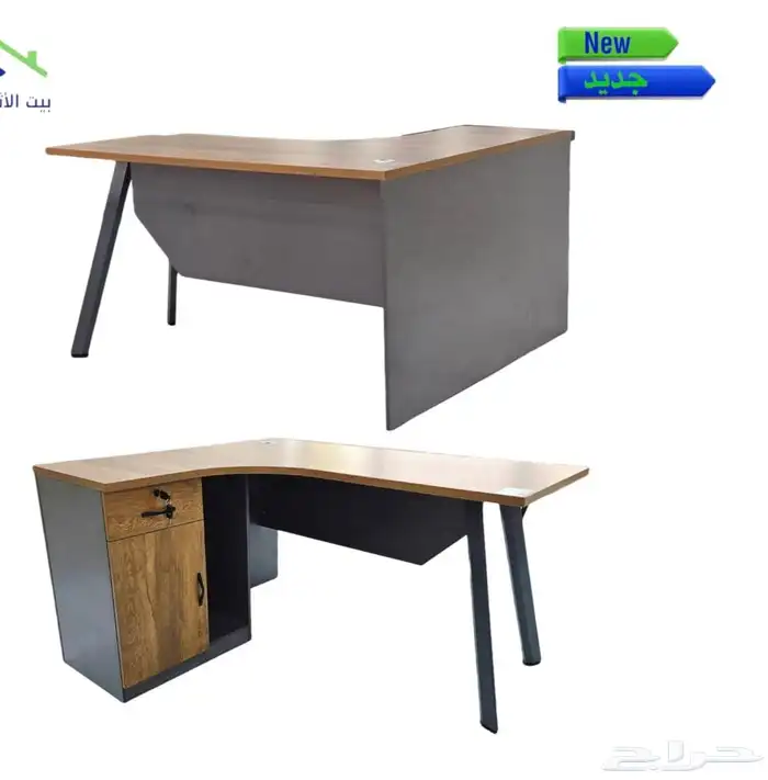 مكتب دولاب خشب دولاب حيدد كراسي جلد كراسي شبك طاولة اجتماعا 5
