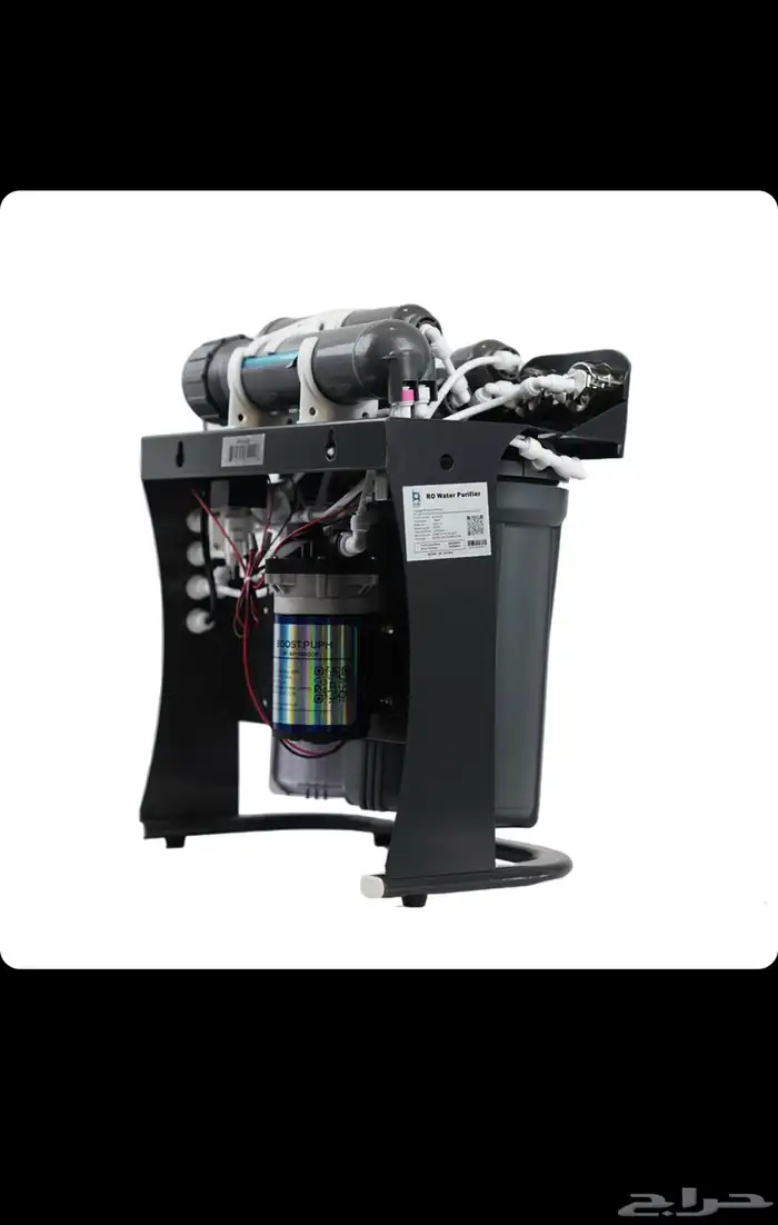 جهاز فلتر مياه نقي نسخه بلاك 100 جالون جديد بملحقاته 4