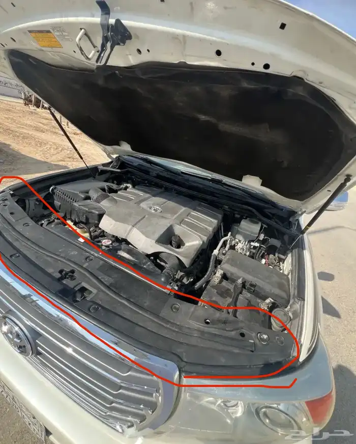 ديكور غطا الجسر لاتدكروزر وديكور الصدام الخلفي لاندكروزر 7