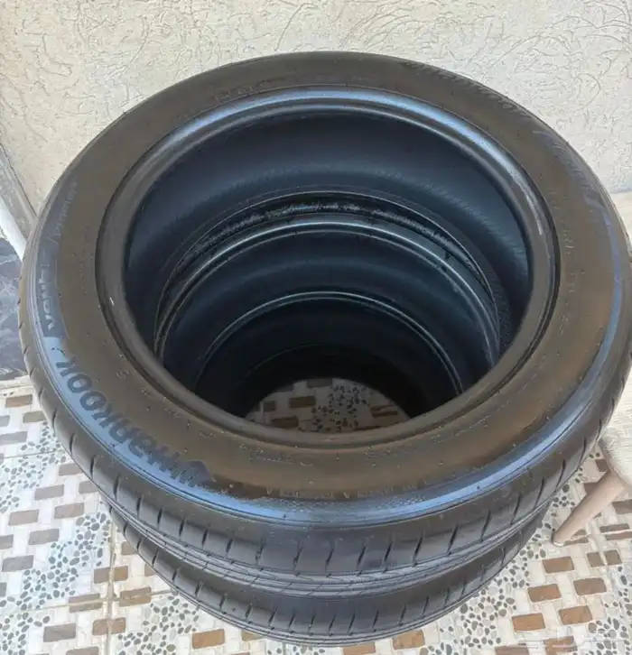 كفرات مقاس 17 تاريخ 24 حجم 215 55 17 هنكوك 15