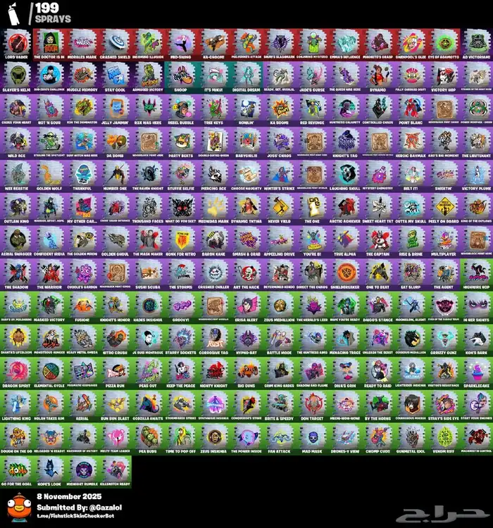 حساب فورت للبيع 1