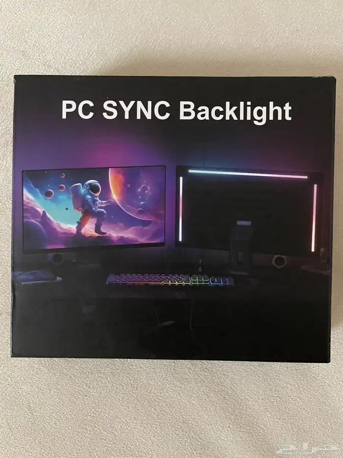 اضاءة (مفصله) للشاشه الالعاب شاشة العاب شاشة الكمبيوتر 0