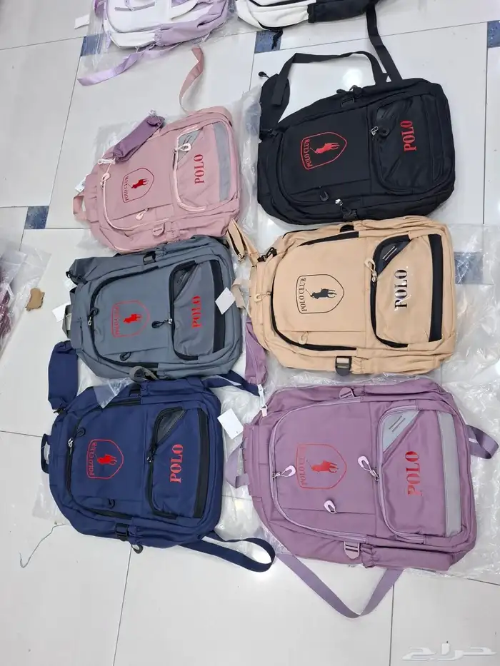 شنط ماركات متعدده وشنط مدرسيه ماركات متنوعه درجه أولى 34