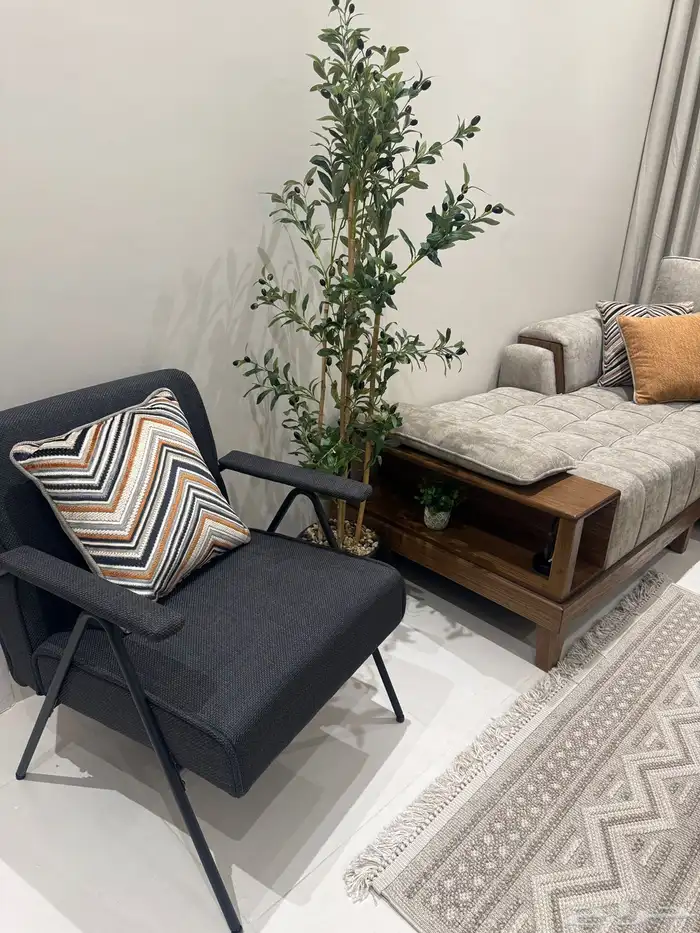 شقة مفروشه جديده خلف الياسمين مول 6