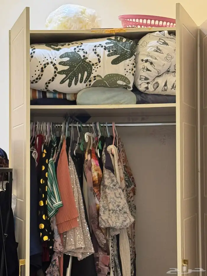 تسريحه ودولاب خمس ابواب يشيل عفش كثير يتحمل تخزين 3