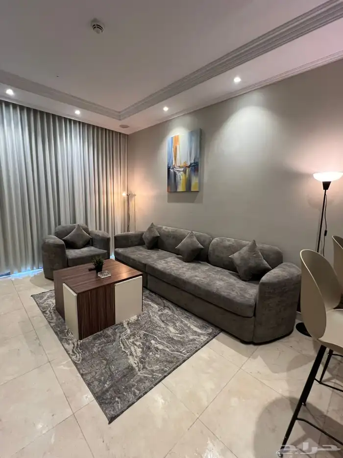 داماك شقة على البحر ببرج داماك للايجار اليومي اطلاله بحريه 9