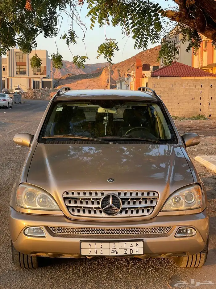 جيب مرسدس ML 2003 ممشي قليل دبل 1