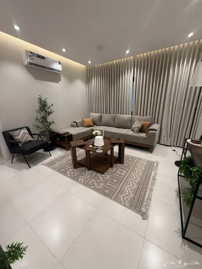 شقة مفروشه جديده خلف الياسمين مول 5