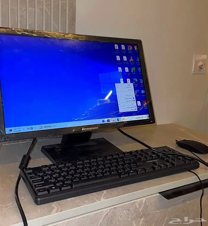 كمبيوتر مكتبي  lenovo 0