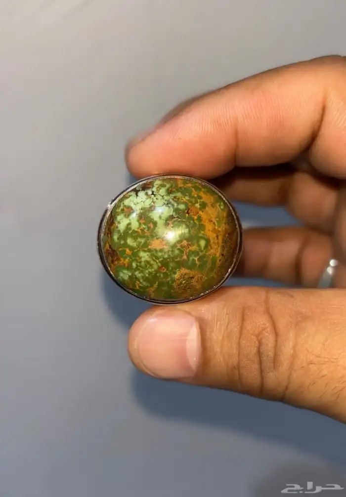 خاتم فيروز اخضر اندونيسي 0