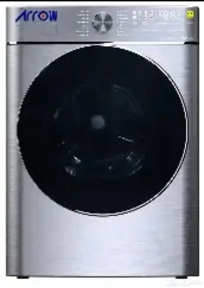 غسالة 10 كيلو ارو أمامية انفرتر تنشيف 100 ديجيتال أستيل 1