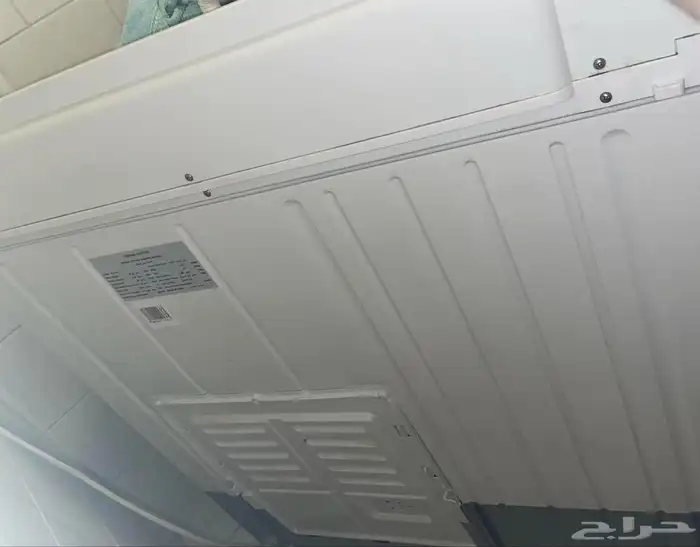 غسالة حوضين نص أوتوماتيك 13 كيلو نظيفه جدا 0