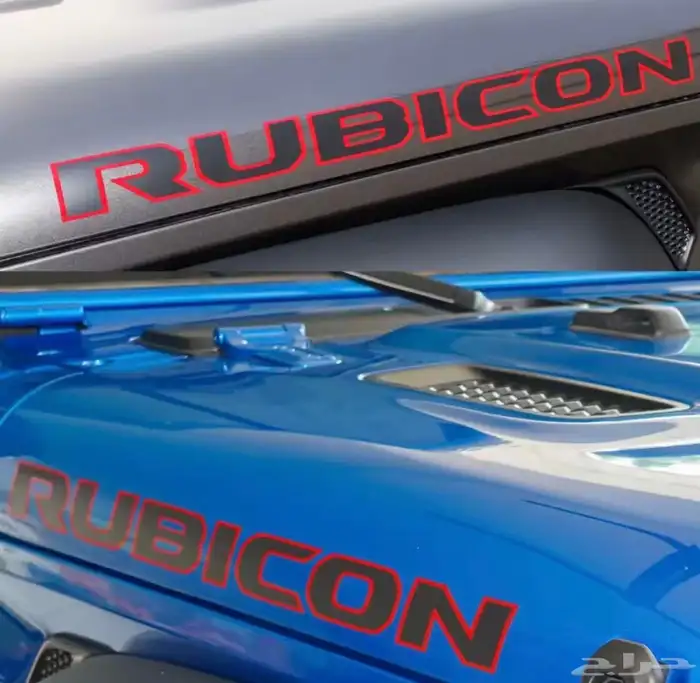 استكر رانجلر او ريبكون للكبوت مجموعه الوان 1