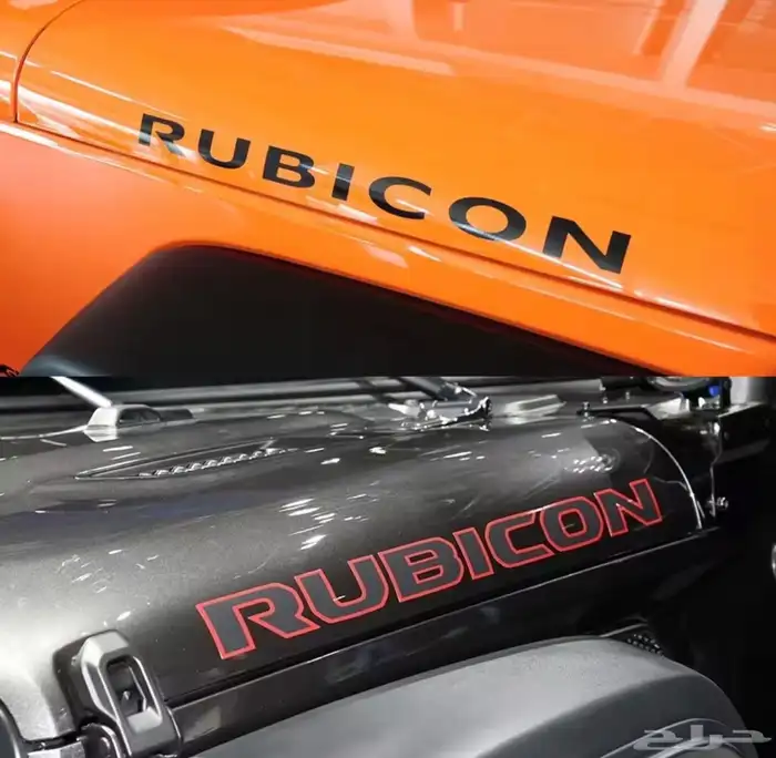 استكر رانجلر او ريبكون للكبوت مجموعه الوان 0