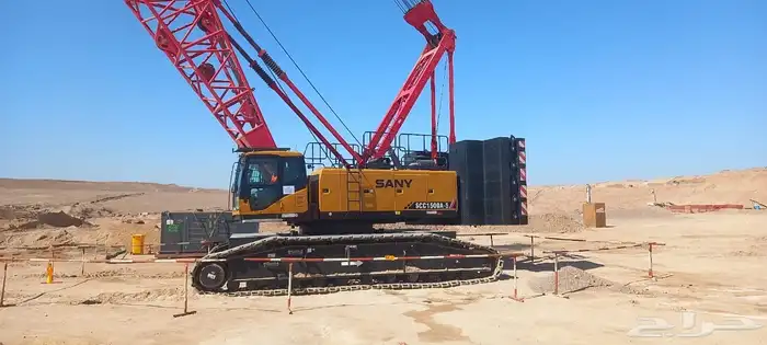 كرين مجنزر 150 طن عدد 3 حبات 2023 11