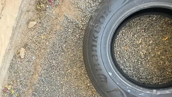 3 كفرات مستعملة هانكوك ل تاهو او يوكن مقاس 265 70 17 3