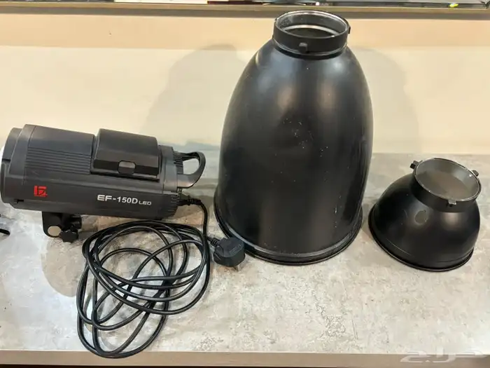 اضاءة تصوير مستمره بطاريه وسلك 1