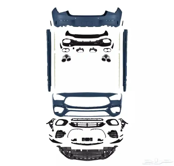 كت صدامات مرسيدس cla 45 موديل 2020-2025 1