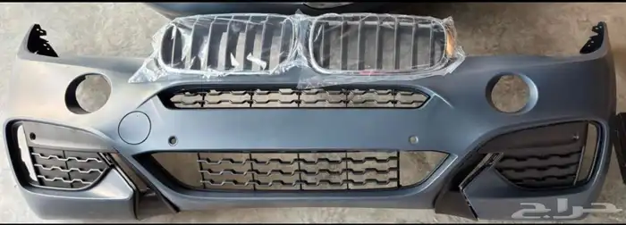 صدام بي ام دبليو x5 موديل 2015 مع خدمة رش بوية على الرقم 1