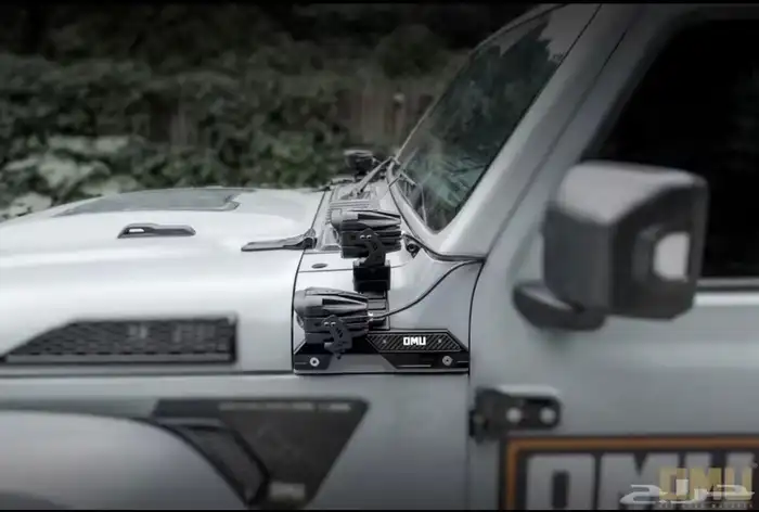 قاعدة كشافات OMU Jeep wrangler JL (( جديدة )). 2