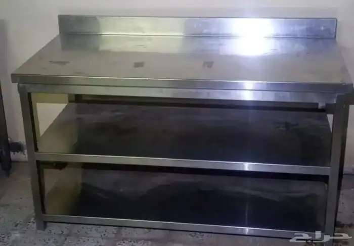 طاولات استيل بوفيه او محل خضار او مطعم 0