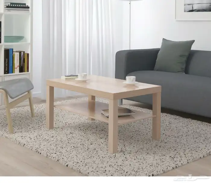 طاولة ايكيا خشبي 0