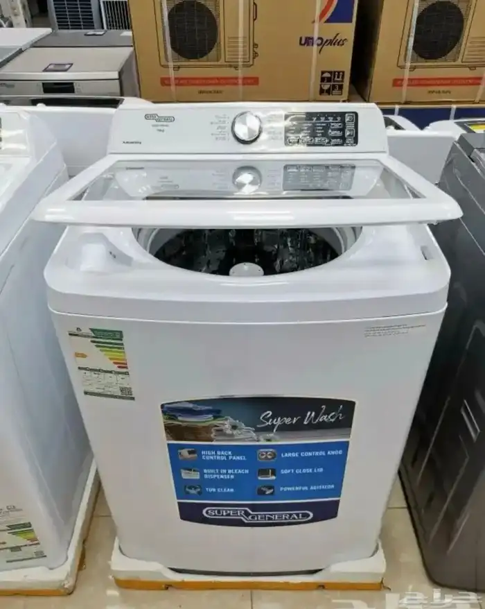 غسالة 18 كيلو سوبر جنرال علوية نظام امريكي 10 برامج 1