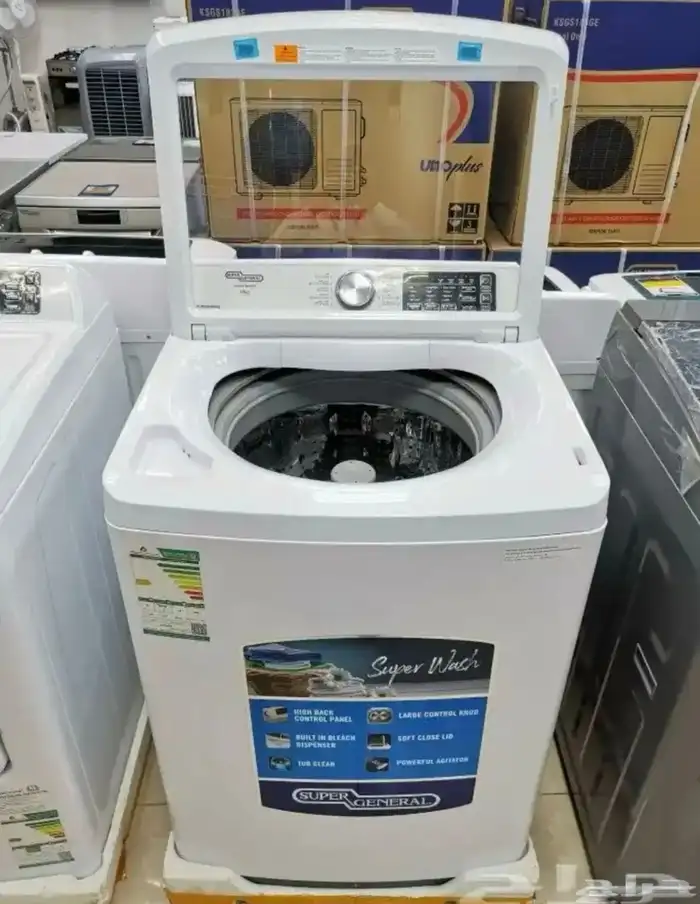 غسالة 18 كيلو سوبر جنرال علوية نظام امريكي 10 برامج 2