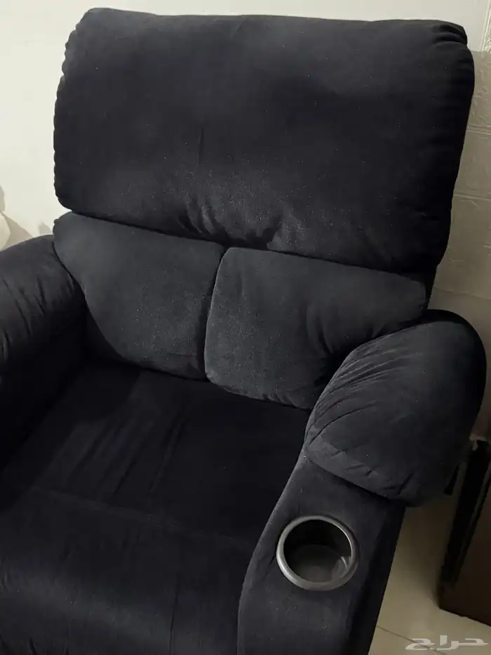 كرسي استرخاء مخمل 1