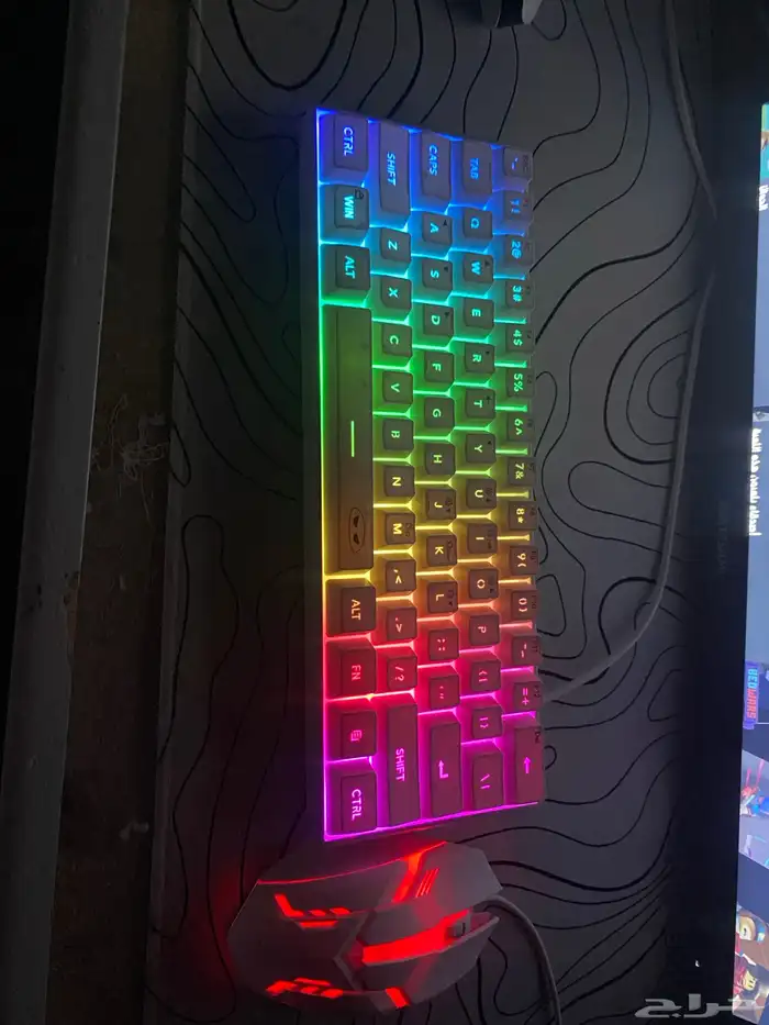 ماوس كيبورد جدا نضيف 0