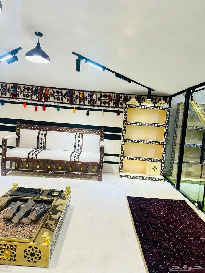 خيام خيمة الشيخة خيمة الصقور بيوت شعر عادي وثابت 5