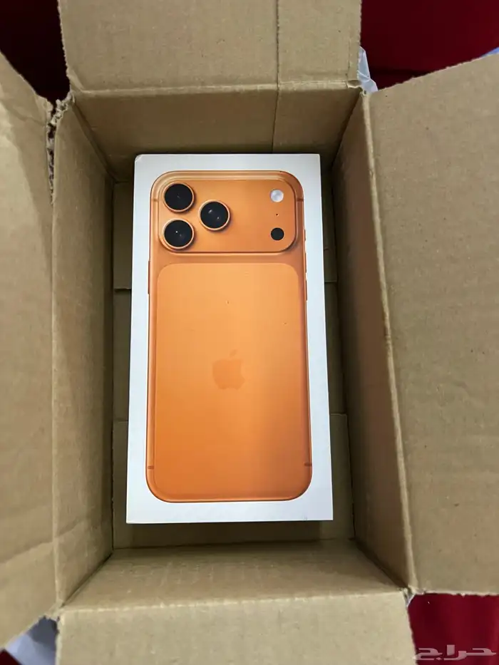 ايفون iPhone promax 17  برتقالي 256 0