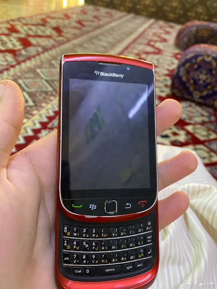 بلاك بيري تورش 9800 لون احمر 0