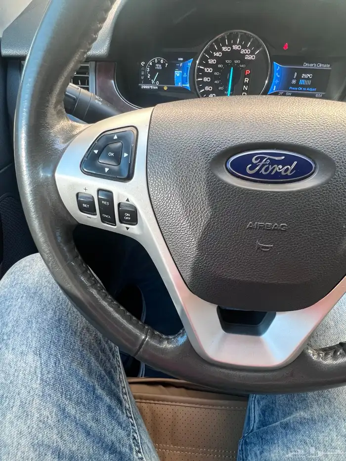 للبدل فقط فورد ايدج ليمتد فل كامل جدا نظيفة بالدمام للبدل 34