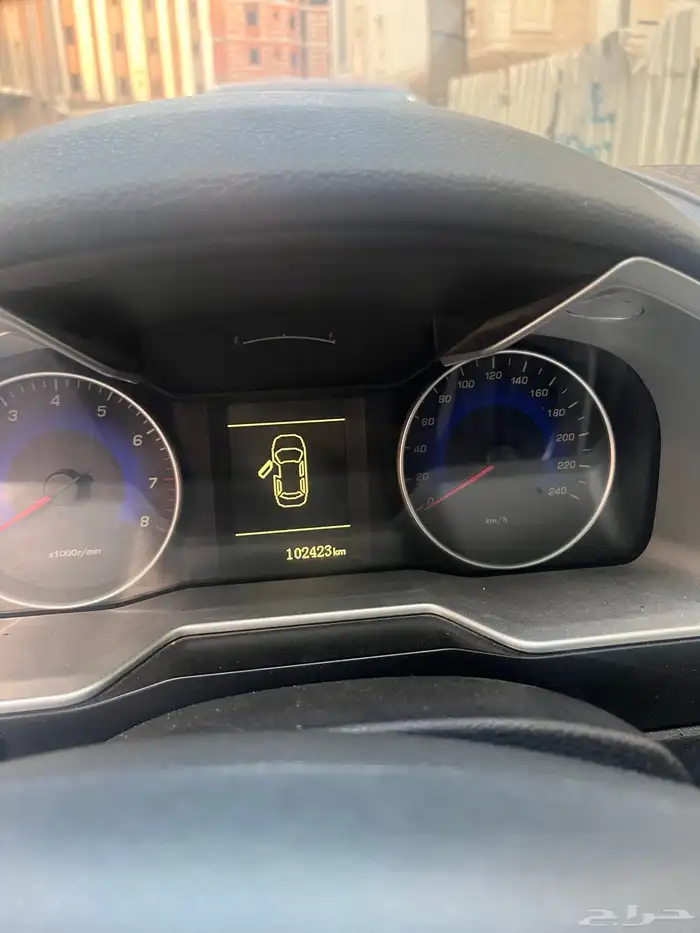 جيلي امقراند موديل 2016 محتاجة مكينة للبيع 6