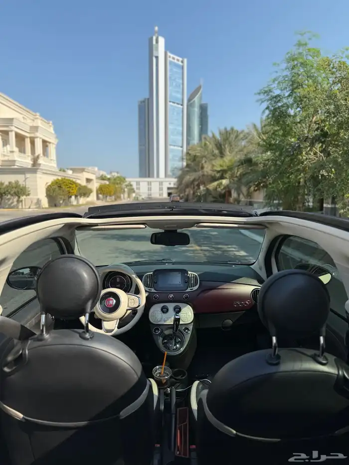 فيات FIAT 500c فل كامل كشف ( وكالة ) 9