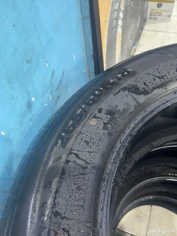 طقم كفرات منزله استخدام اقل من 20 يوم 265 60 18 9