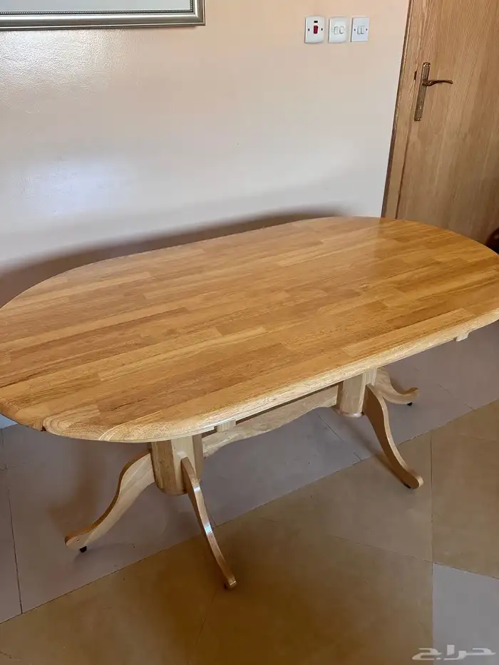 طاولة خشب طبيعي Solid wood table 1