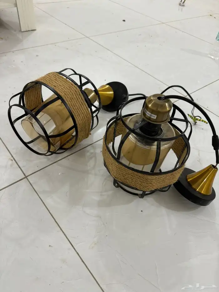 2 اباجورات مستخدمه 2