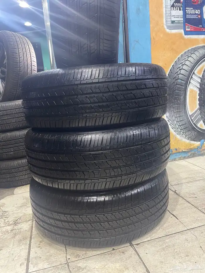 طقم كفرات منزله استخدام اقل من 20 يوم 265 60 18 7