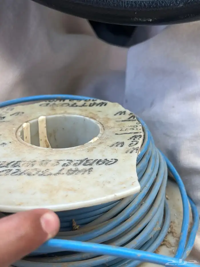 سلك نحاس قديم عمره أكثر من 40 سنة حدود 15 متر 0