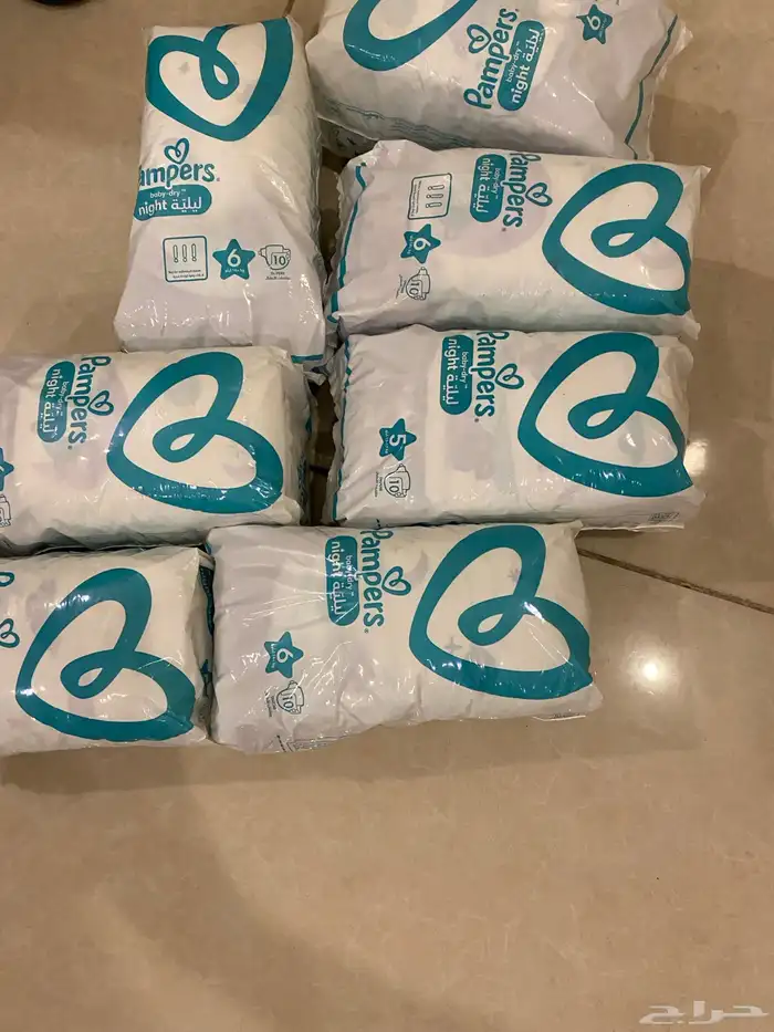 حفايض اطفال رقم 6 0